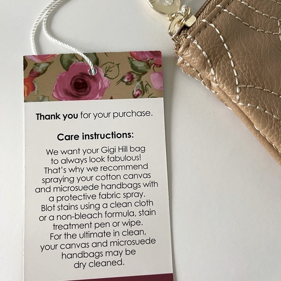 ✨Gigi Hill los angel’s Quilted cosmetics bag✨ - Picture 7 of 7